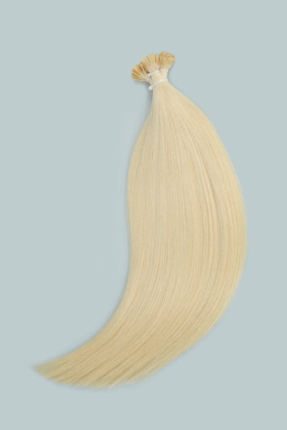 Keratin Bonded Hair Extensions | Flat-Tip | Blonde 613# Hair