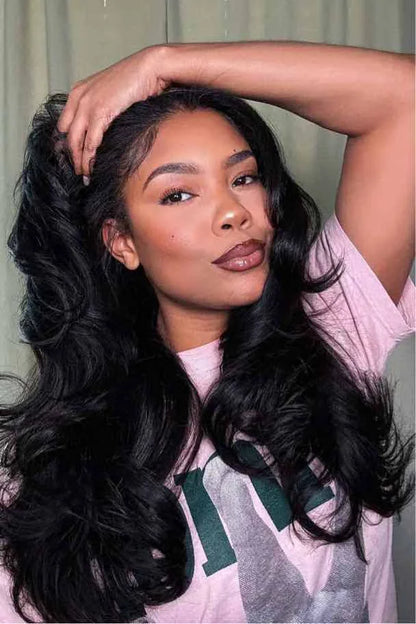 Cambodia Raw Hair Bundle Body Wave Natural Color 12A