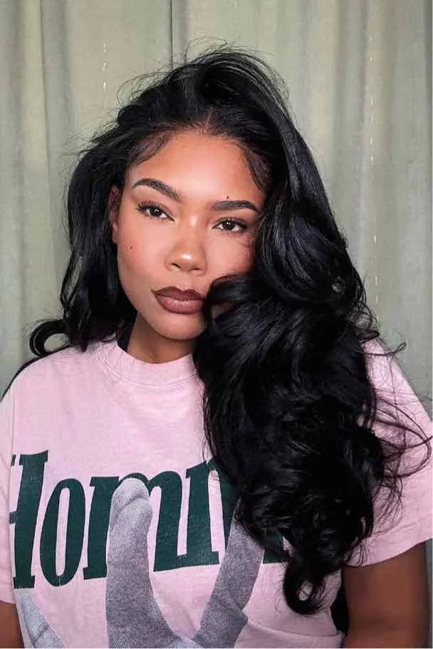 Cambodia Raw Hair Bundle Body Wave Natural Color 12A