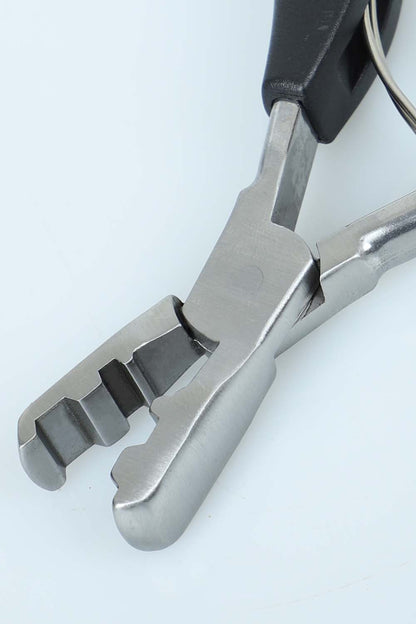 Multi-function Unevenness Hair Extension Pliers Stainless Steel