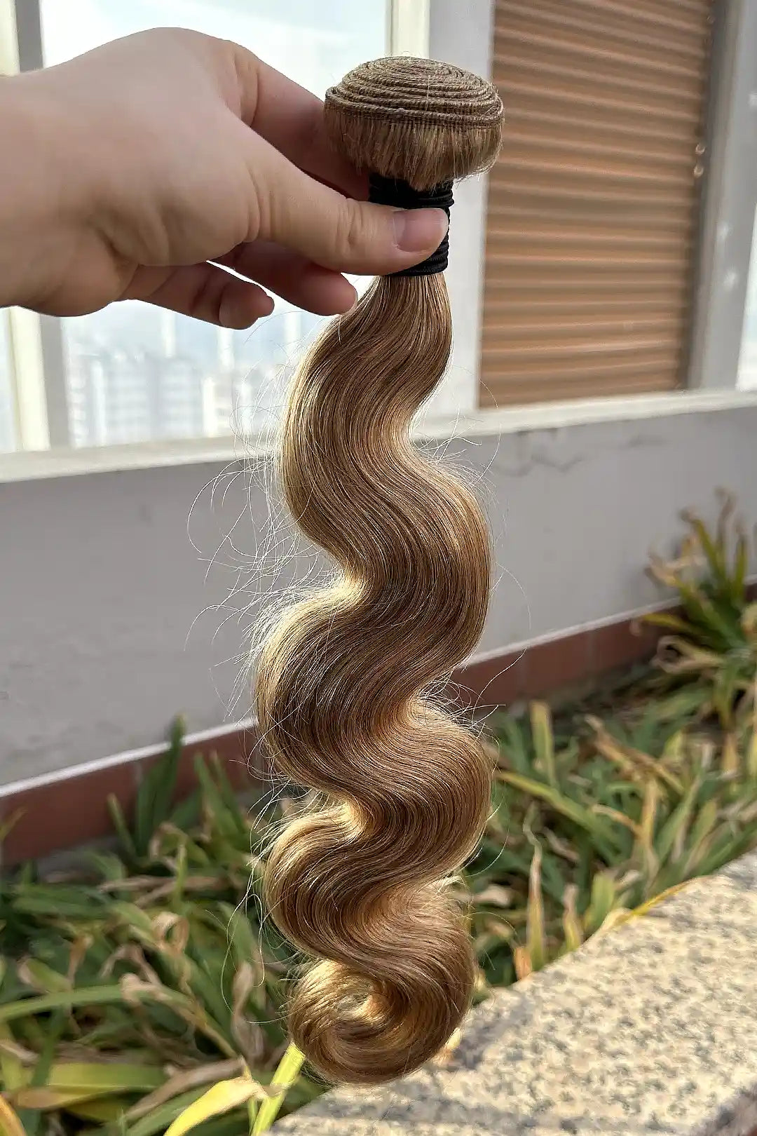 #27 Honey Blonde Body Wave Cambodia Virgin Hair Bundles Sew in Extensions