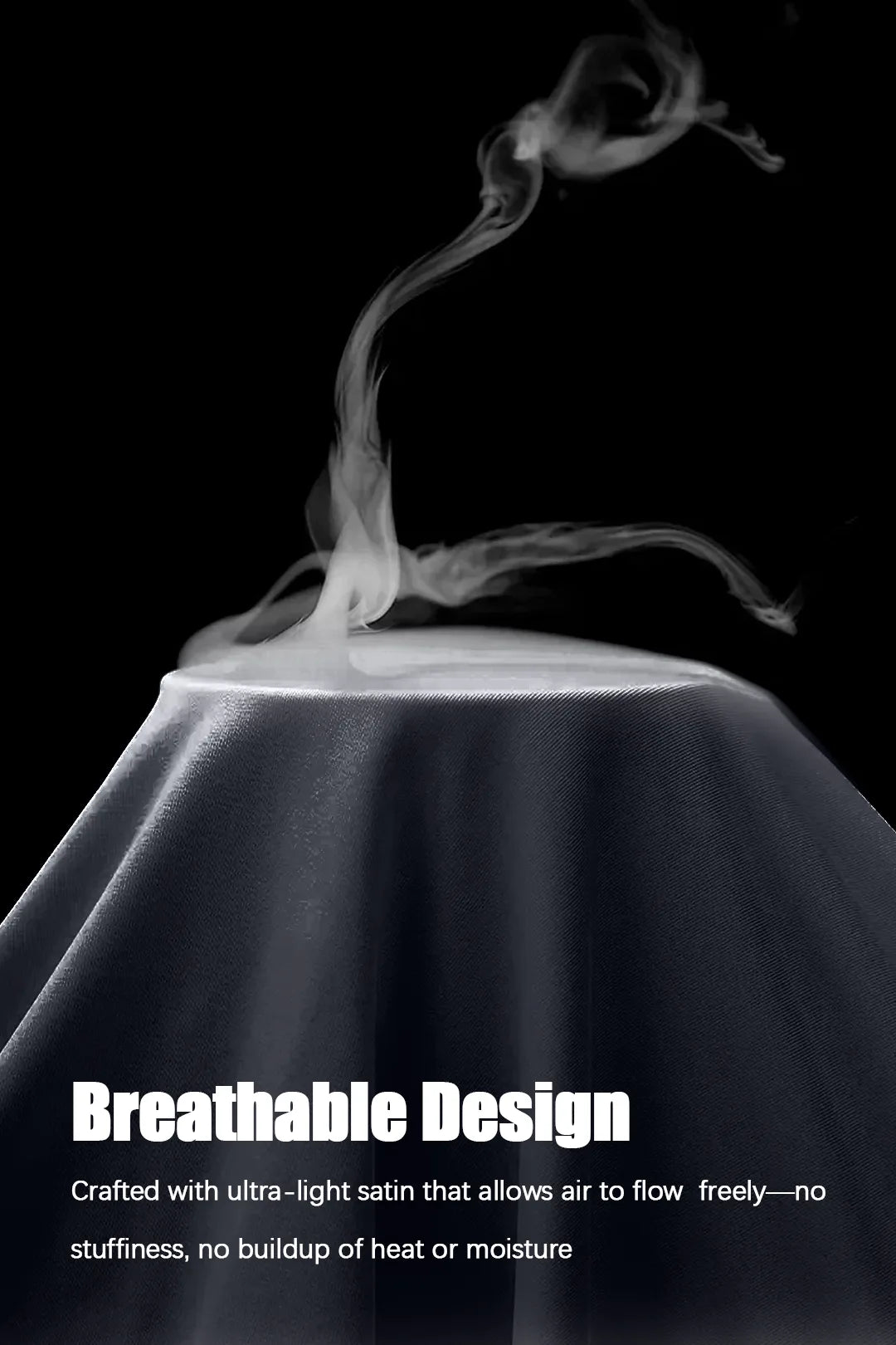 Product description of pantyhose sleeping bonnet elastic satin adjustable velcro