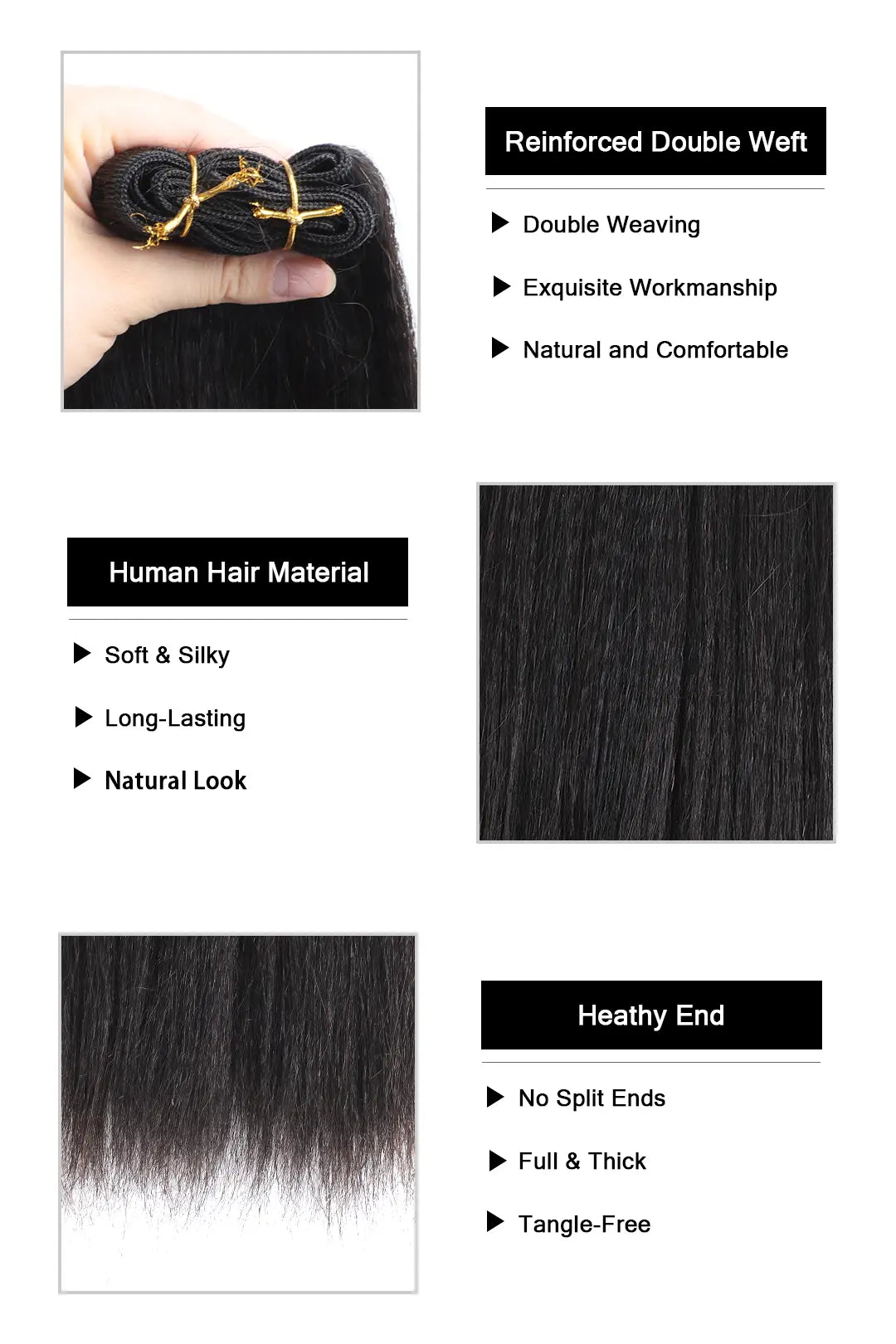 Cambodian Virgin Bundle Yaki Natural Color 12A 50% Density