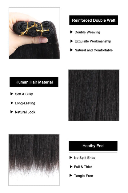 Cambodian Virgin Bundle Yaki Natural Color 12A 50% Density