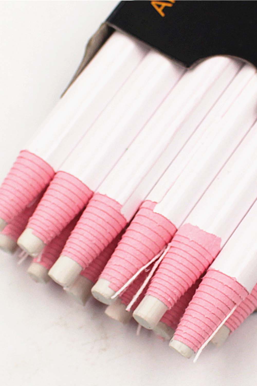 Tailors Chalk Pencil for Wig Caps Sewing-12 Pcs