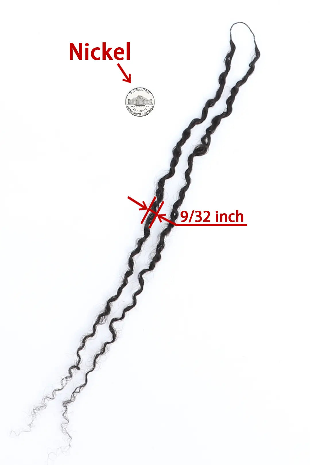 Double Drawn Twist Braided Crochet Miracle Knots Human Hair
