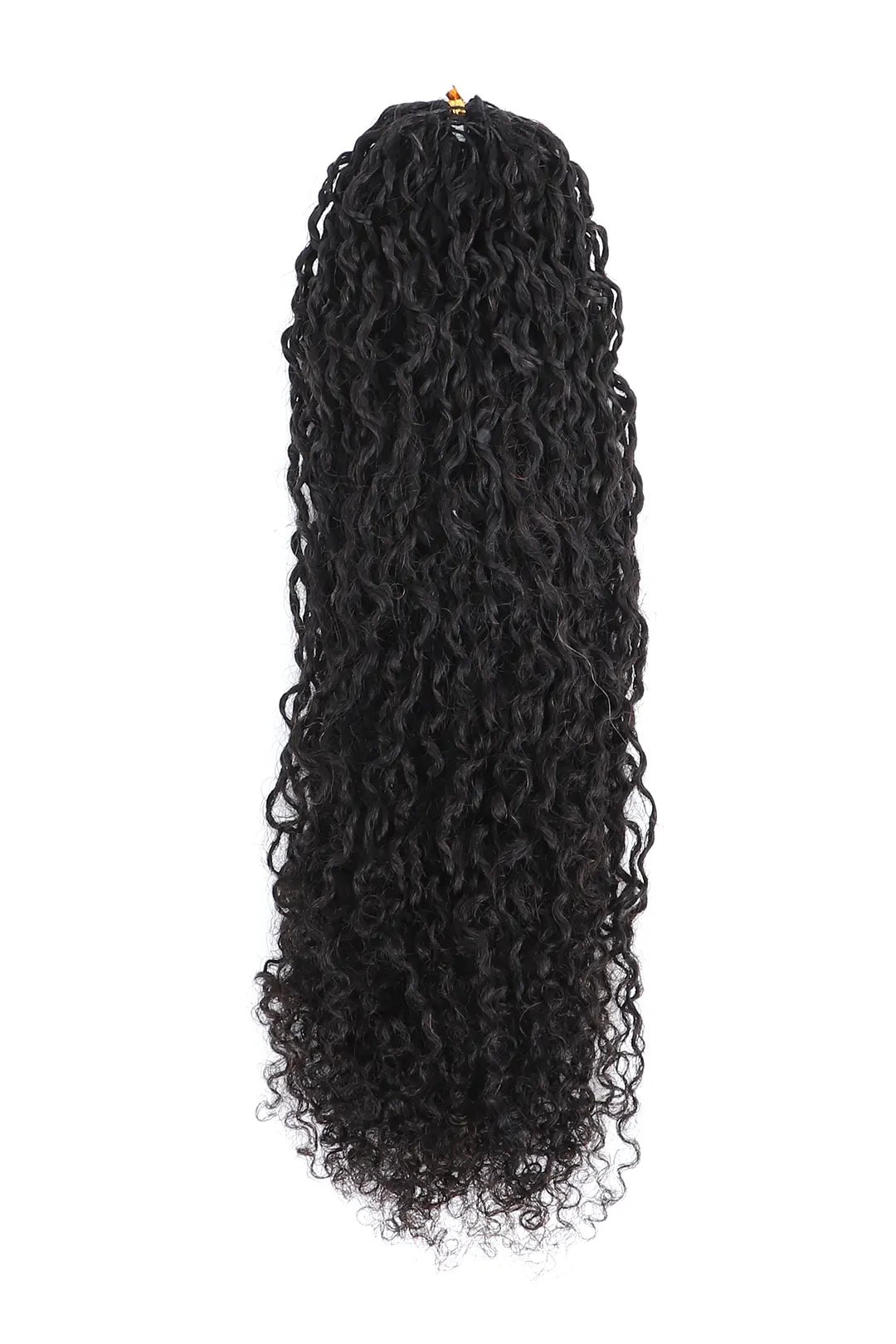 Double Drawn Twist Braided Crochet Miracle Knots Human Hair
