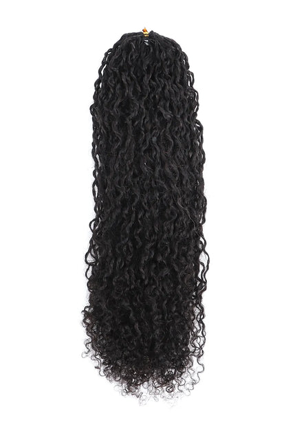 Double Drawn Twist Braided Crochet Miracle Knots Human Hair