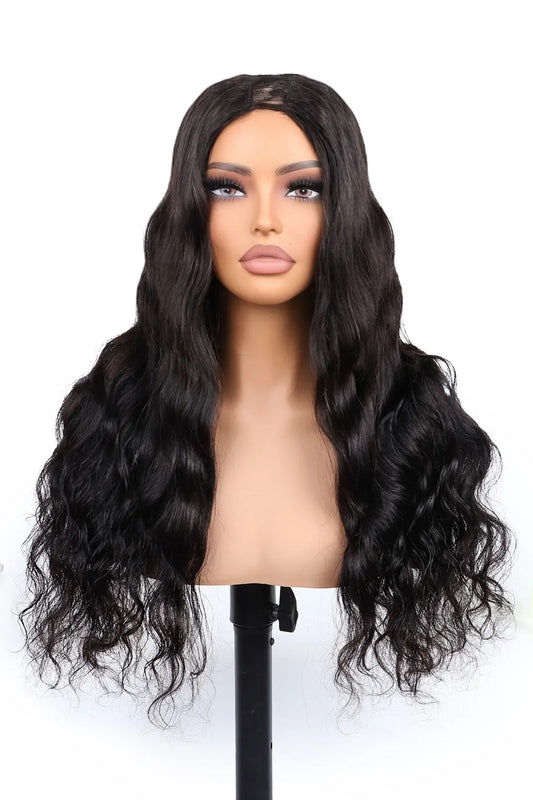 U Part Wig Human Hair Beginner Friendly - 3 Bundles
