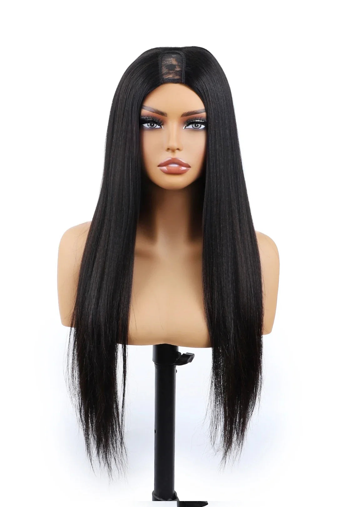 U Part Wig Human Hair Beginner Friendly - 3 Bundles