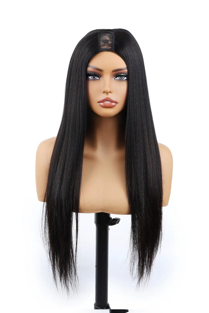 U Part Wig Human Hair Beginner Friendly - 3 Bundles