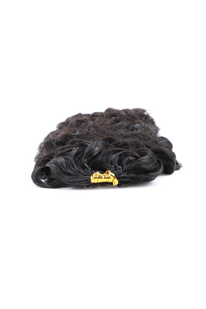 Water Deep Wave Feather Crochet Hair Extension Human Hair FE32 60g