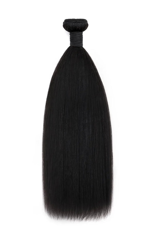 Brazilian Hair Bundle Yaki Natural Color 10A