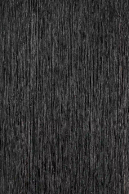 Yaki I Tip Human Hair Extensions Natural Black Remy Hair