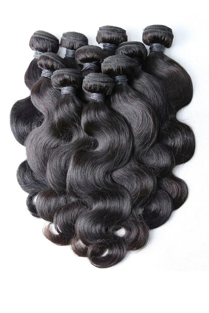 Brazilian Hair Bundle Body Wave Natural Color 10A