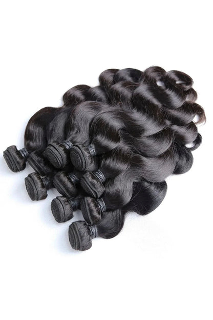 Brazilian Hair Bundle Body Wave Natural Color 10A